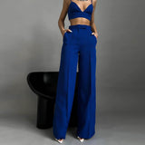 Blazer Vest and Straight Pants Outfit