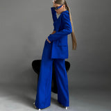 Blazer Vest and Straight Pants Outfit