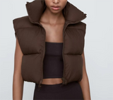 Loose Fit Casual Puffer Vest