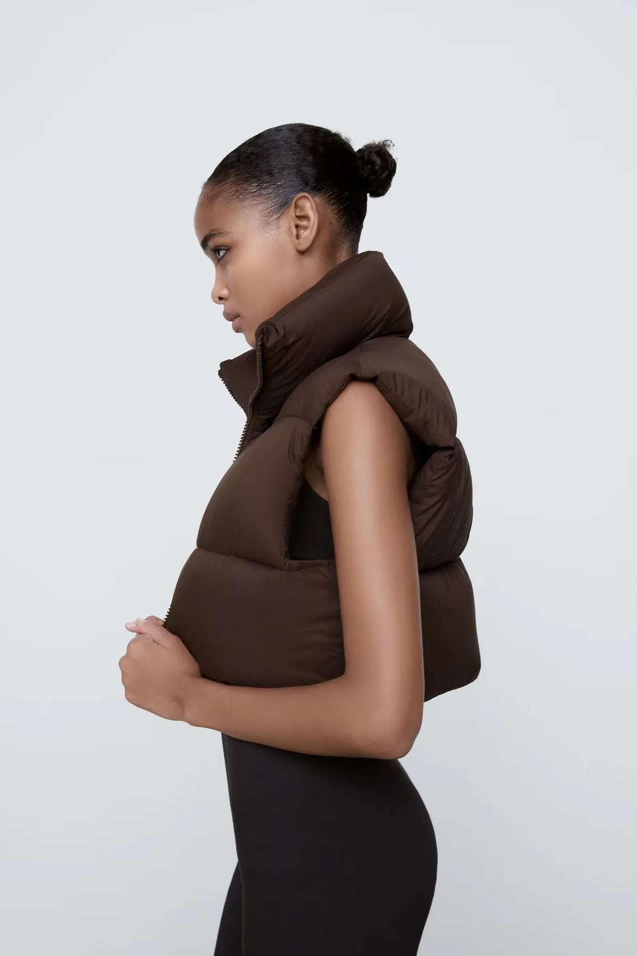 Loose Fit Casual Puffer Vest