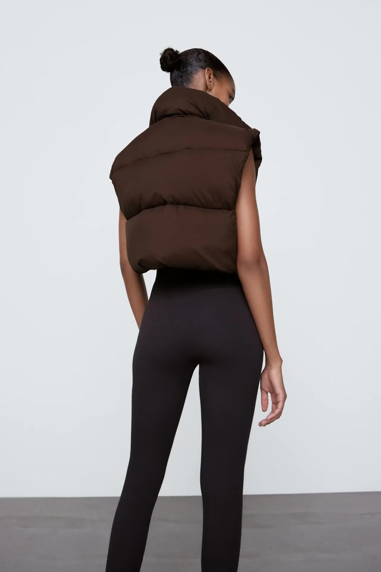 Loose Fit Casual Puffer Vest