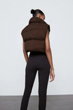 Loose Fit Casual Puffer Vest