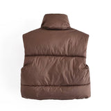 Loose Fit Casual Puffer Vest