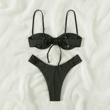 Maillot de bain bikini sexy triangle grande taille