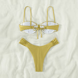 Maillot de bain bikini sexy triangle grande taille
