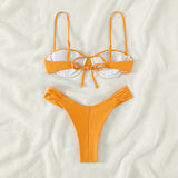 Maillot de bain bikini sexy triangle grande taille