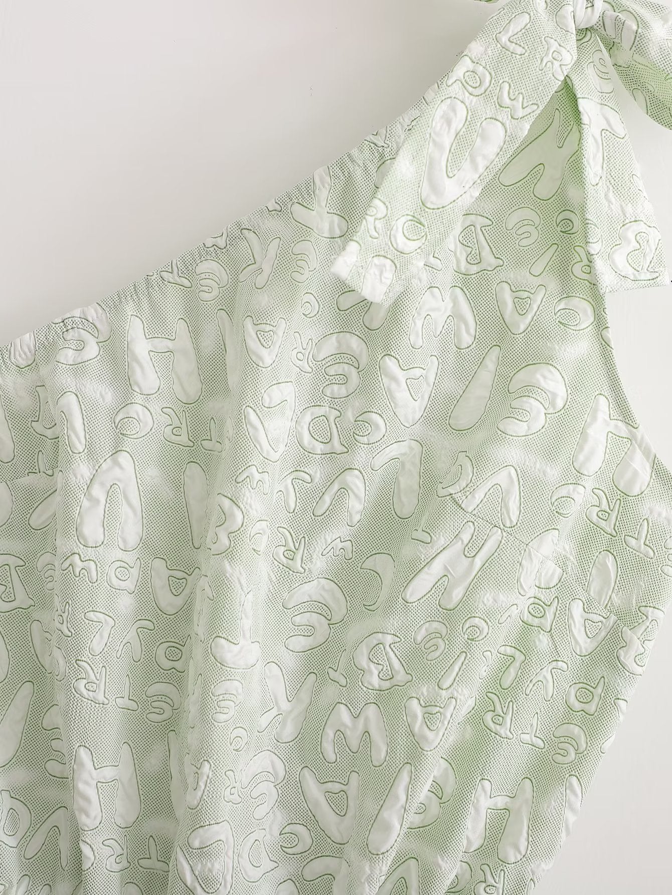 Floral Organza One Shoulder Tiered Dress