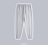 Pants-Flower Gray