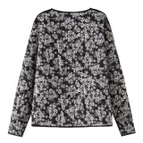 Manteau matelassé en coton à imprimé ethnique