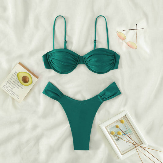 Maillot de bain bikini sexy triangle grande taille