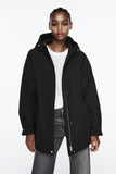 French Hooded Casual Cotton Parka