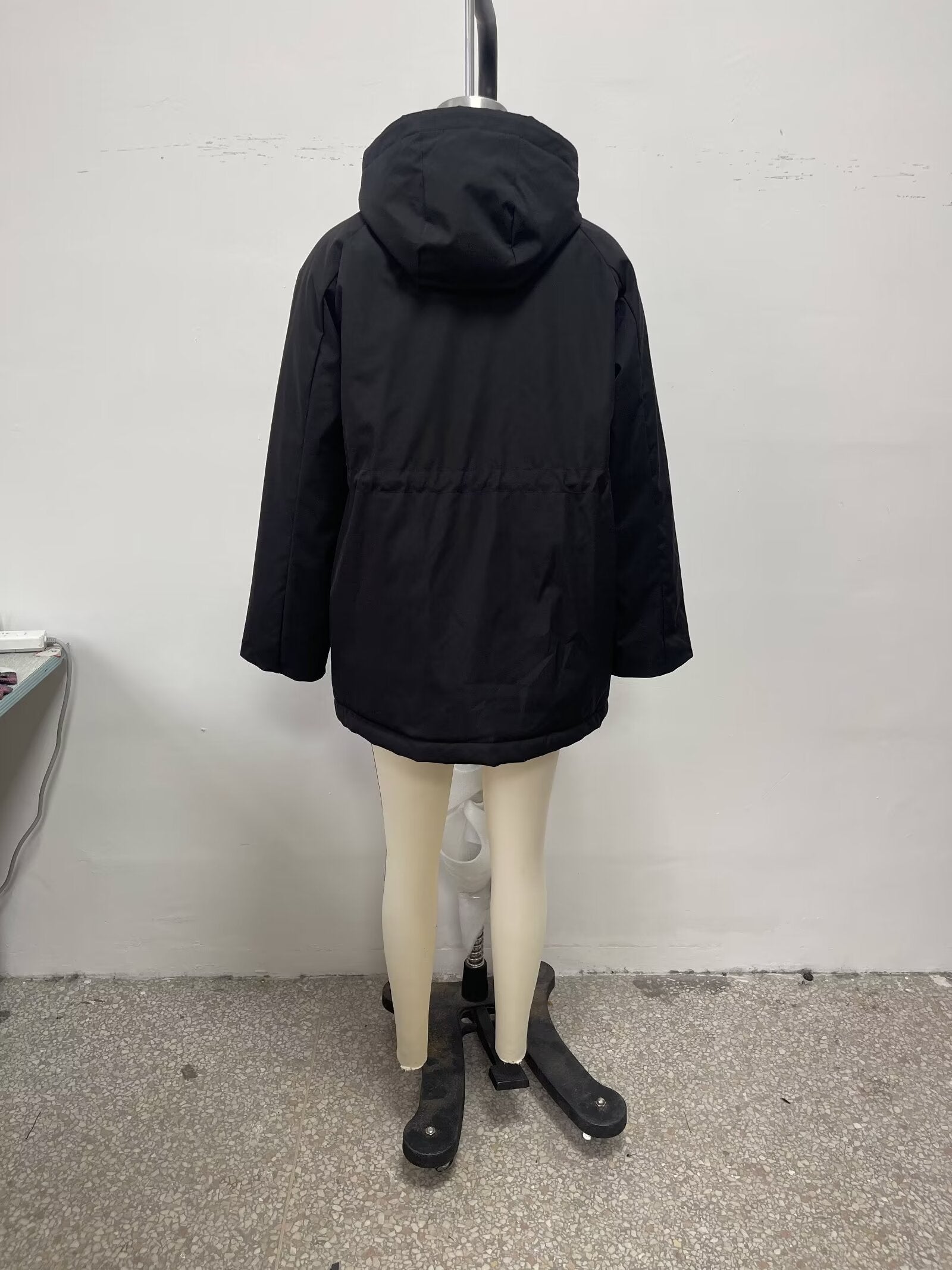 French Hooded Casual Cotton Parka