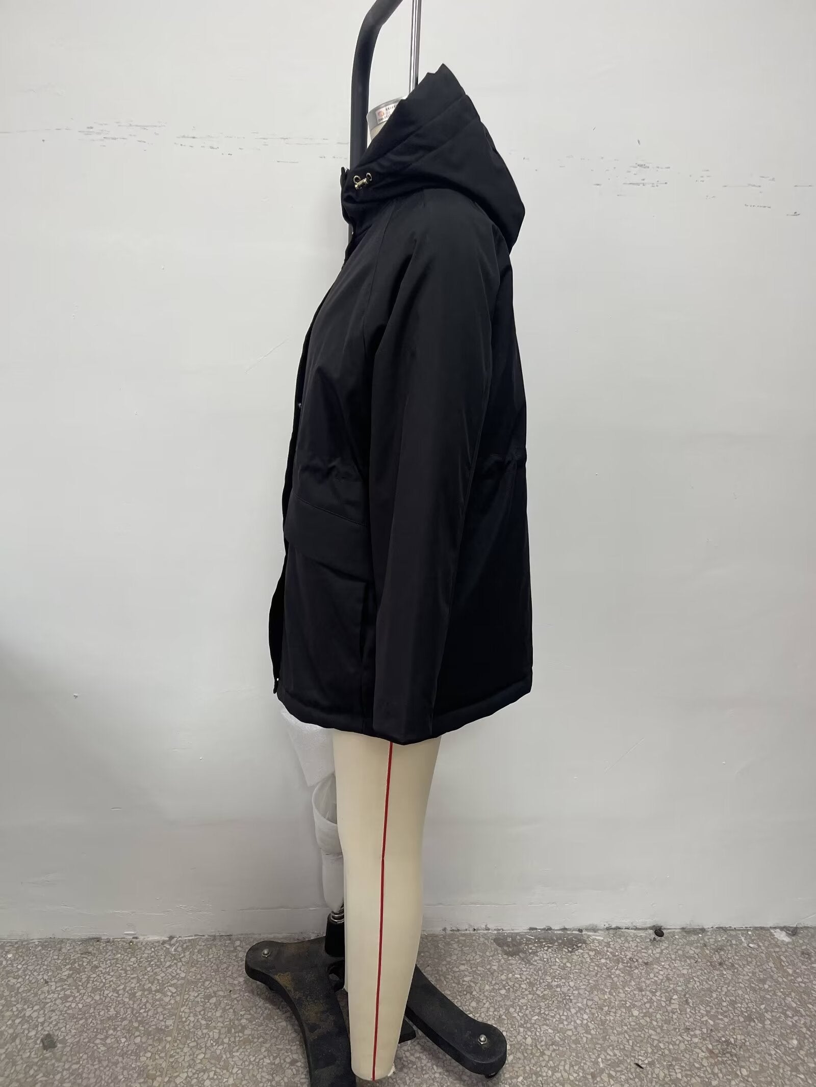 French Hooded Casual Cotton Parka