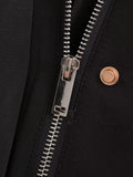 French Hooded Casual Cotton Parka