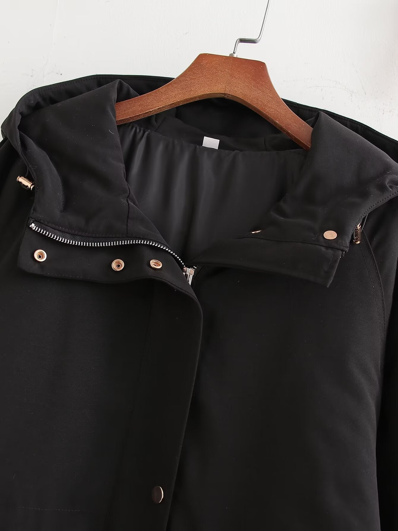 French Hooded Casual Cotton Parka
