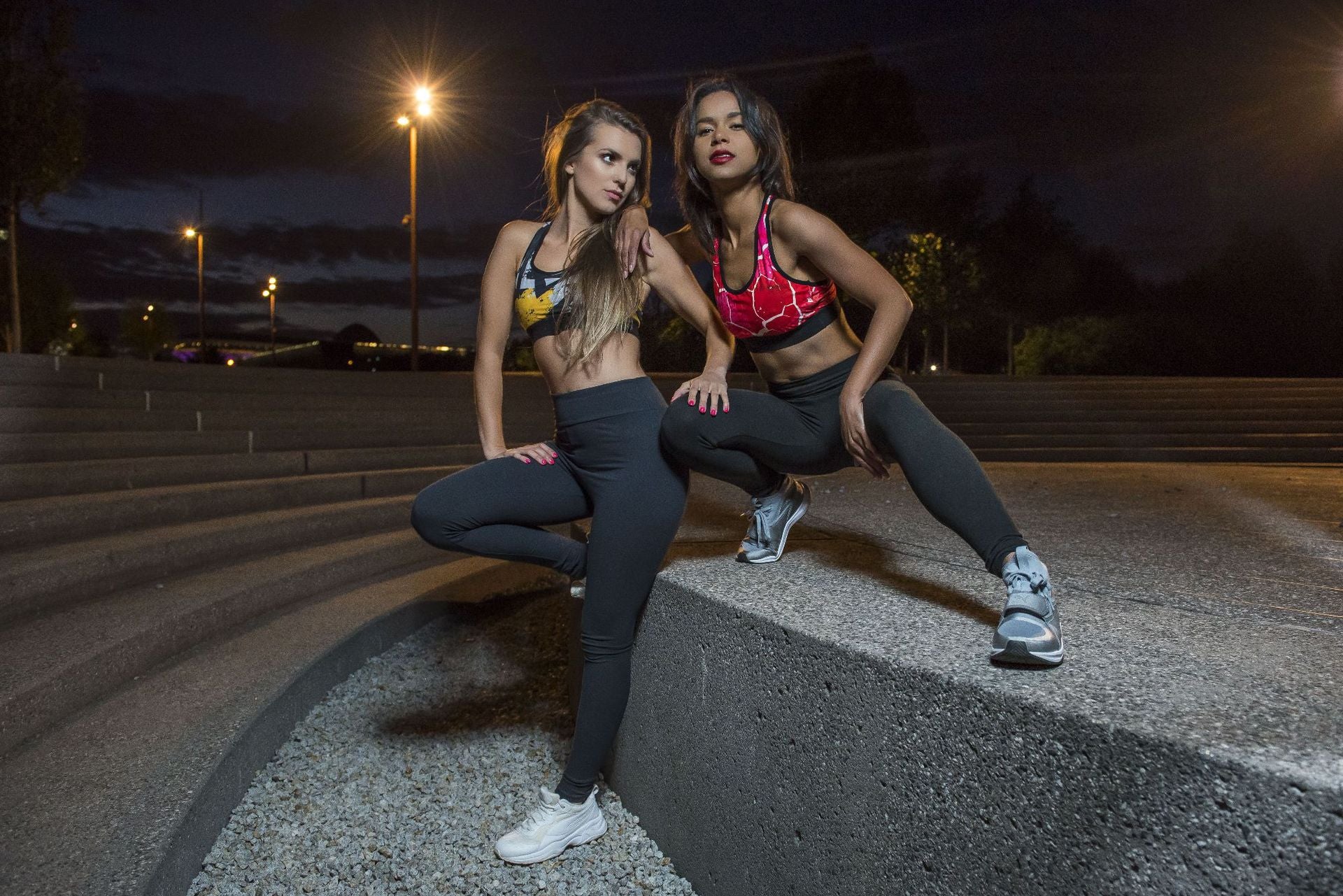 High Waist Solid Color Cycling Leggings