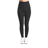 High Waist Solid Color Cycling Leggings