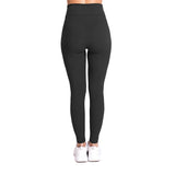 High Waist Solid Color Cycling Leggings