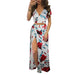 White Background with Red Flowers