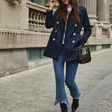 Mid-Length Waterproof Anti-Wrinkle Trench Coat