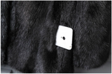 Jacke aus Vollnerz mit Stehkragen