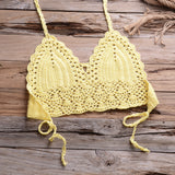 Strandhose aus gestricktem Shell mit Cut-Outs