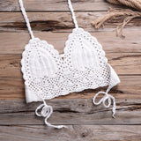 Strandhose aus gestricktem Shell mit Cut-Outs