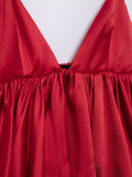 Sexy Silk Satin Sleeveless Sling Top