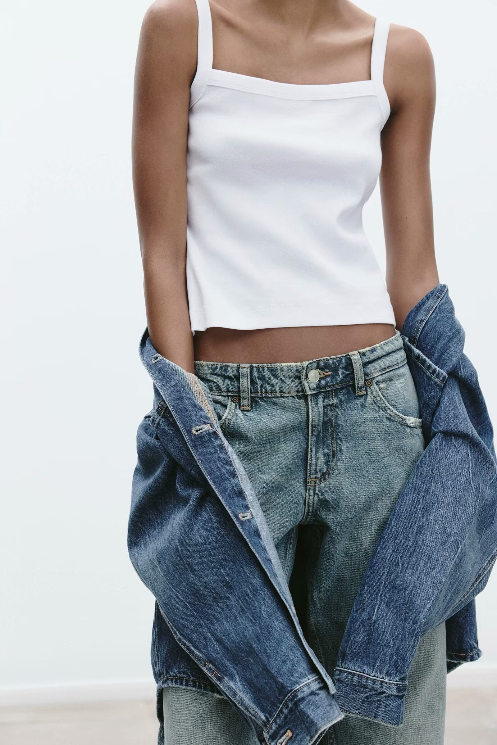 Haut sexy dos nu à bretelles pour femme – Style polyvalent