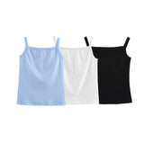 Haut sexy dos nu à bretelles pour femme – Style polyvalent
