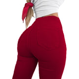 Slim Fit Pencil Pants with Pockets