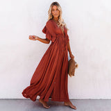 rusty red