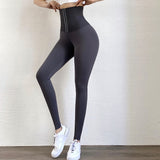 High Waist Belly Contracting Fitness Leggings