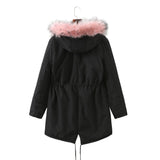 Plus Size Fleece-Lined Winter Coat