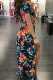 Classic Floral Hawaiian Two-Piece Set