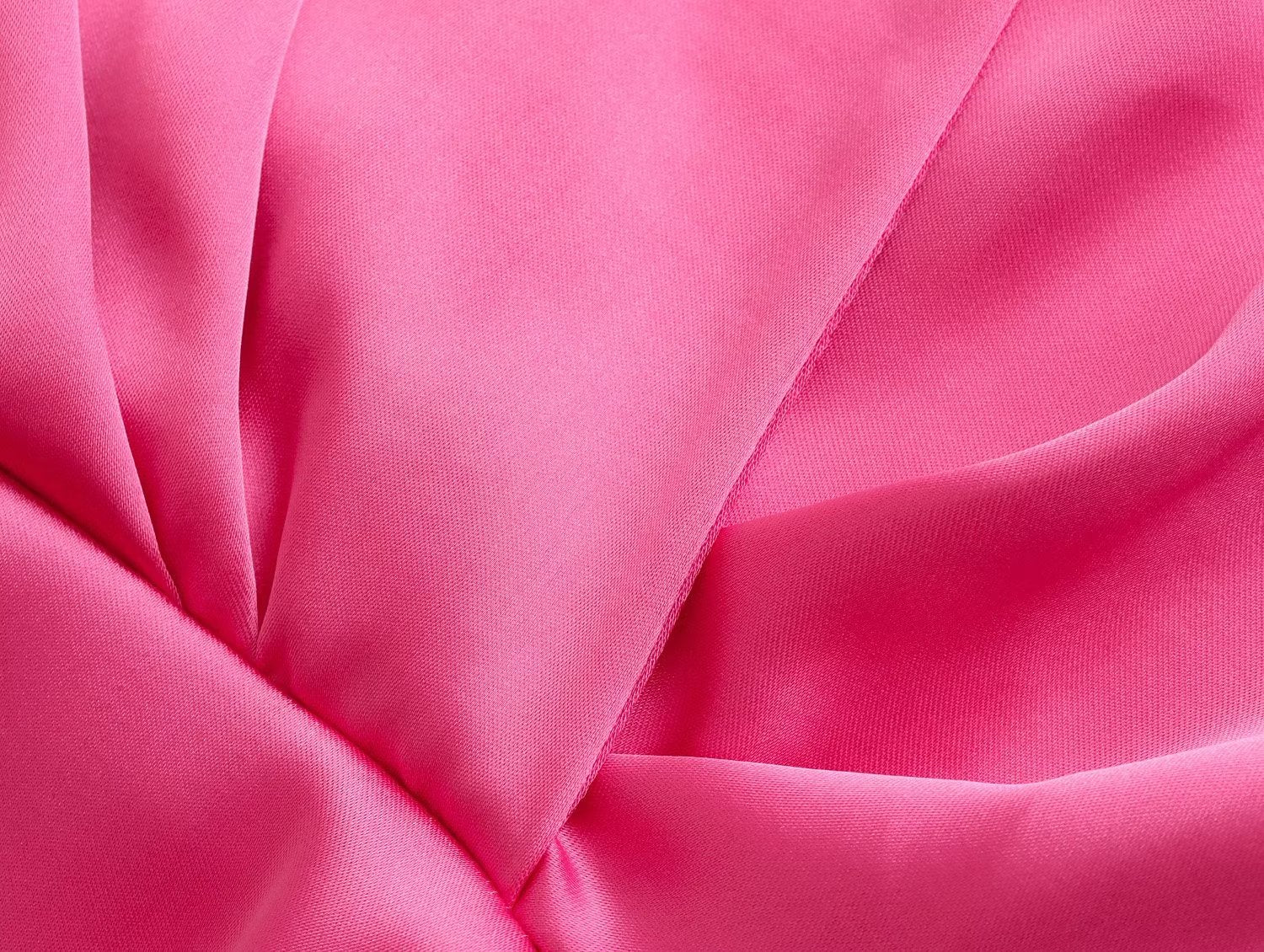 Robe courte à double boutonnage de couleur unie amincissante