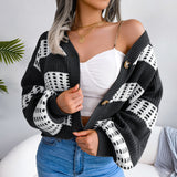 Cardigan à manches lanternes design