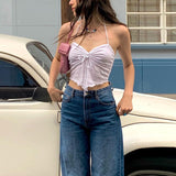 Sling Off-Shoulder Backless Slim Fit Strap Inner Vest