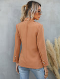 Langer Casual-Büroblazer für Damen