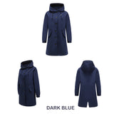 Waterproof Long Anorak Trench Coat