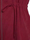 Mid-Length Hooded Cotton Padded Coat