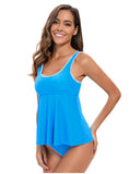Solid Color Sexy Skirt Conservative Triangle Swimsuit