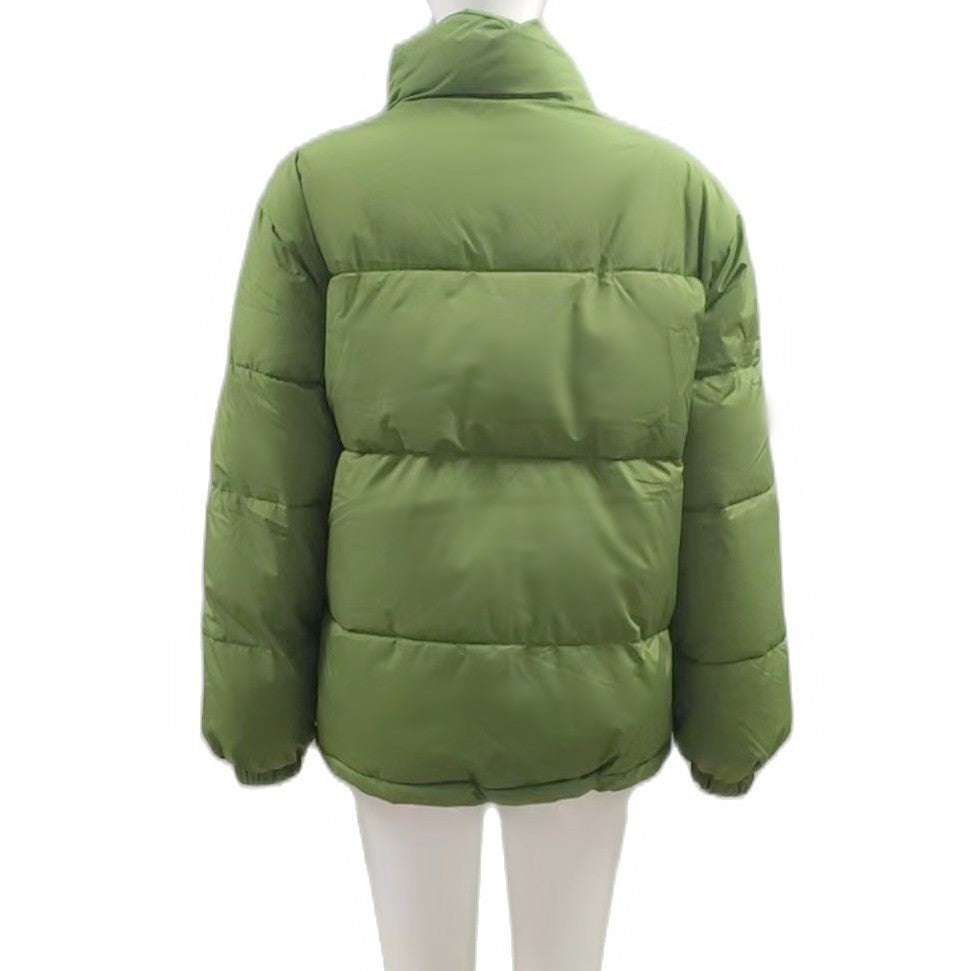 Manteau matelassé chaud en coton pour femme