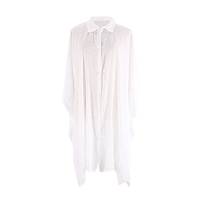 Bamboo Cotton Beach Cover-Up Cardigan