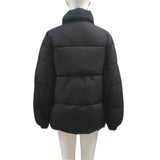 Manteau matelassé chaud en coton pour femme