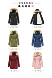 Thick Lambskin Fleece Padded Winter Coat