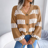 Cardigan à manches lanternes design