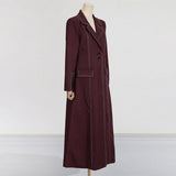 Urban Spring Casual Polo Collar Trench Coat