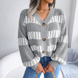 Cardigan à manches lanternes design