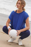 Breathable Loose Yoga T-Shirt for Women